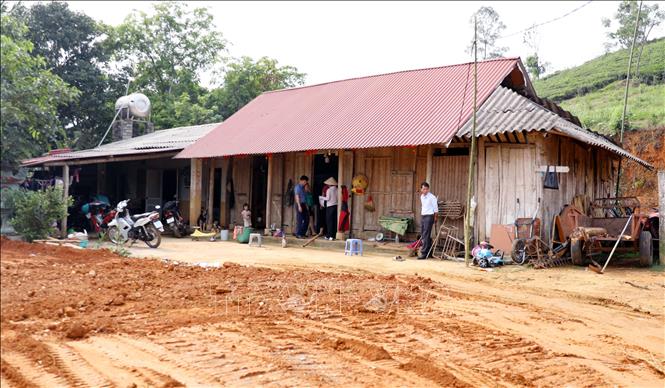 Tính đến ngày 7/5/2025, huyện Thanh Sơn đã khởi công và hoàn thiện việc xây dựng, sửa chữa nhà ở cho 423/622 hộ, đạt 68,0%. Ảnh: Tạ Toàn – TTXVN