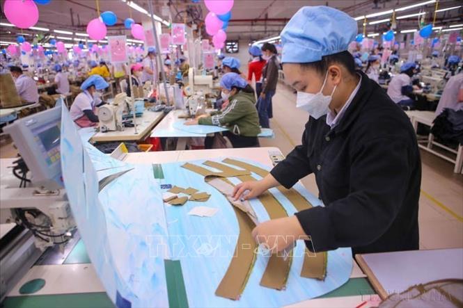 Trong số 22 mặt hàng chính xuất khẩu sang Nga, dệt may của Việt Nam là mặt hàng có kim ngạch xuất khẩu cao nhất. Trong ảnh: May xuất khẩu tại Công ty Cổ phần Dệt may 29/3 (Đà Nẵng). Ảnh: Trần Lê Lâm – TTXVN