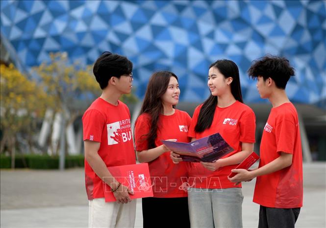 BUV mang đến trải nghiệm học tập đậm chất quốc tế, nơi giáo dục không chỉ là tri thức mà còn là cầu nối văn hóa và ngoại giao giữa Việt Nam và Vương quốc Anh. Ảnh: Thanh Tùng - TTXVN