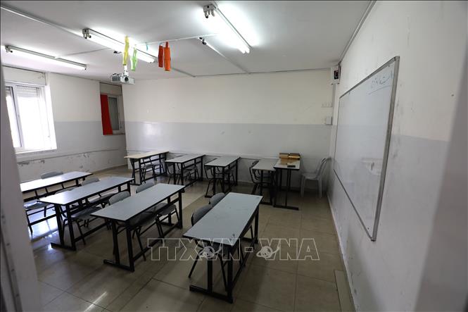 (Tư liệu) Cảnh vắng vẻ tại một trường học ở Silwan, Đông Jerusalem. Ảnh: THX/TTXVN