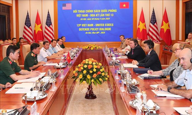 A view of the dialogue. VNA Photo: Trọng Đức 