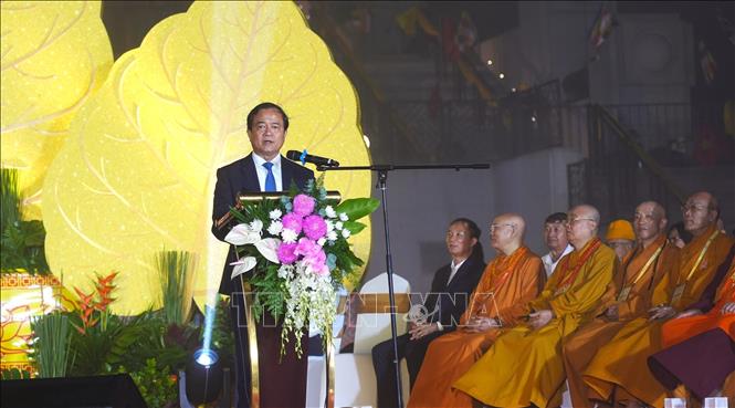 Ông Nguyễn Hồng Thanh, Quyền Chủ tịch UBND tỉnh Tây Ninh phát biểu. Ảnh: Minh Phú – TTXVN