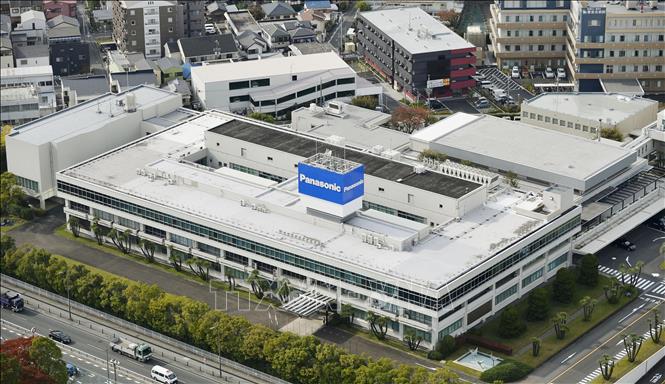 Trụ sở Tập đoàn Panasonic ở Osaka, Nhật Bản. Ảnh: Kyodo/TTXVN