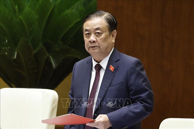 Phó Chủ tịch Quốc hội Lê Minh Hoan phát biểu. Ảnh: Doãn Tấn - TTXVN