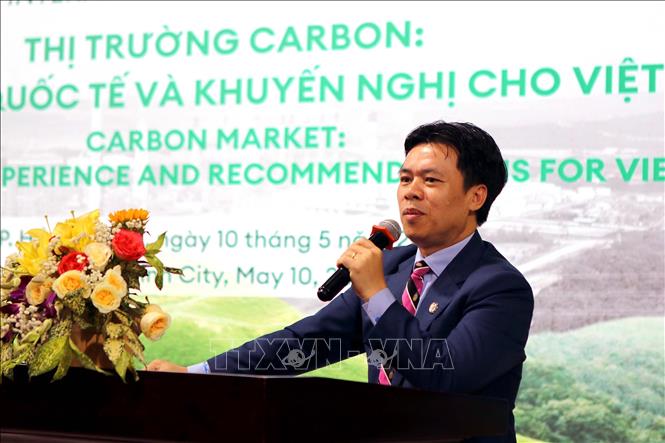 Giáo sư, Tiến sĩ Đỗ Văn Đại, Phó Hiệu trưởng Trường Đại học Luật TP. Hồ Chí Minh phát biểu tại hội thảo. Ảnh: Thanh Vũ-TTXVN