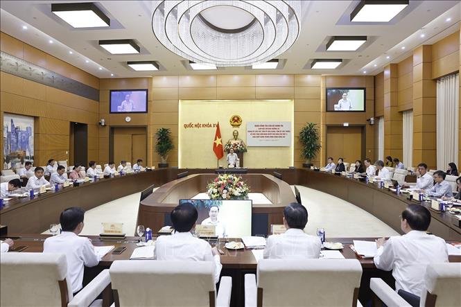 Quang cảnh cuộc làm việc. Ảnh: Doãn Tấn - TTXVN