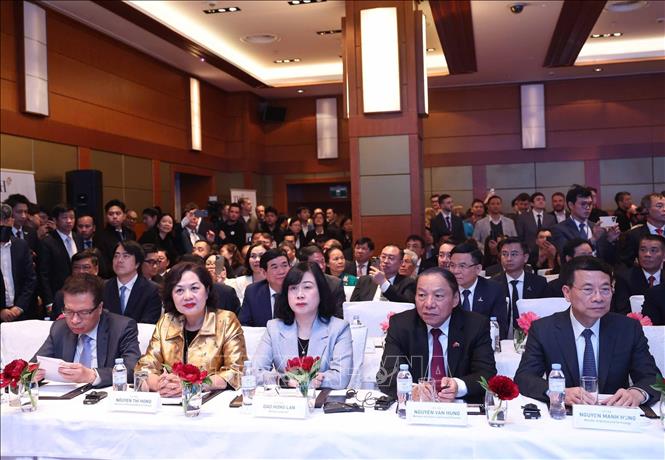 Các đại biểu tham dự Diễn đàn Doanh nghiệp Việt Nam - Nga. Ảnh: Thống Nhất – TTXVN
