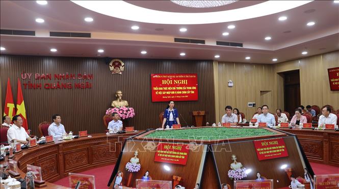 Quang cảnh buổi làm việc. Ảnh: Đinh Hương - TTXVN