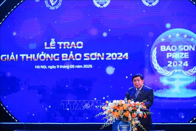 Phó Thủ tướng Nguyễn Chí Dũng phát biểu. Ảnh: Hoàng Hiếu - TTXVN