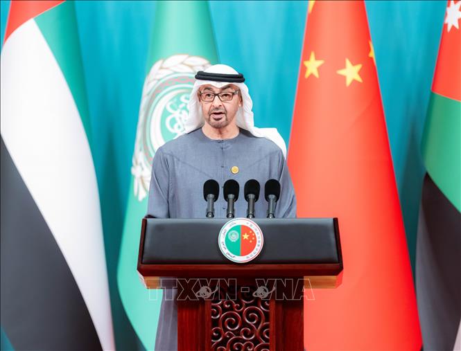Tổng thống UAE Sheikh Mohamed bin Zayed Al Nahyan. Ảnh: THX/TTXVN
