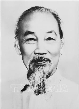 Chủ tịch Hồ Chí Minh – Người sáng lập, rèn luyện Đảng Cộng sản Việt Nam (1890-1969). Ảnh TTXVN