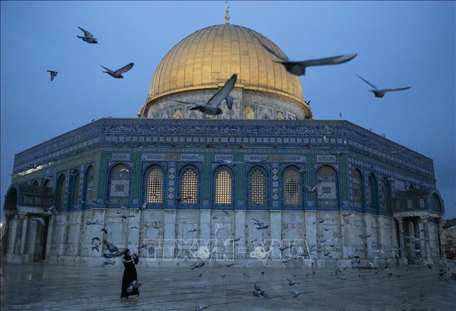 (Tư liệu) Đền thờ Al-Aqsa (Núi Đền) tại Jerusalem. Ảnh: THX/TTXVN