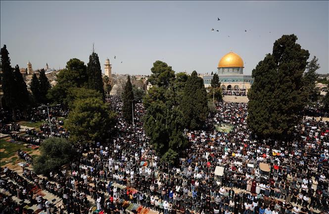 (Tư liệu) Đền thờ Al-Aqsa (Núi Đền) tại Jerusalem. Ảnh: THX/TTXVN