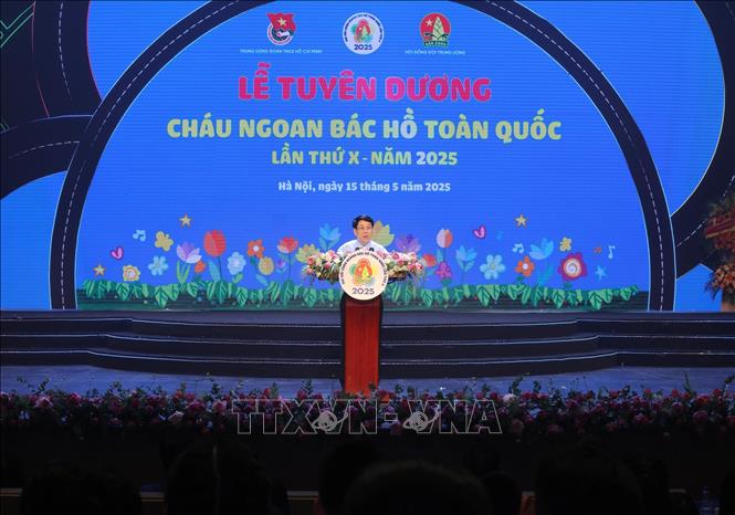 Chủ tịch nước Lương Cường phát biểu. Ảnh: Lâm Khánh – TTXVN