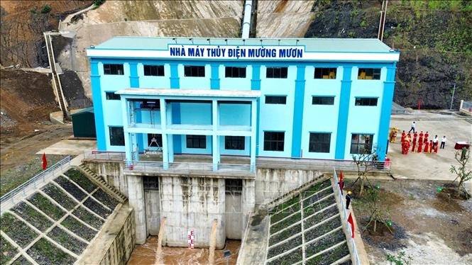 Nhà máy thủy điện Mường Mươn (huyện Mường Chà, tỉnh Điện Biên). Ảnh: Trung Kiên - TTXVN