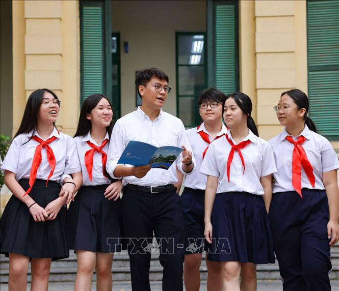 Học sinh Trưng Vương luôn nhớ lời dạy của Bác 
