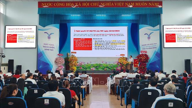 Quang cảnh hội nghị. Ảnh: Huyền Trang TTXVN


