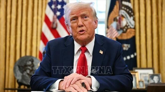 Tổng thống Mỹ Donald Trump cho biết nước này đang tiến rất gần đến việc đạt được một thỏa thuận hạt nhân với Iran. Ảnh: IRNA/TTXVN