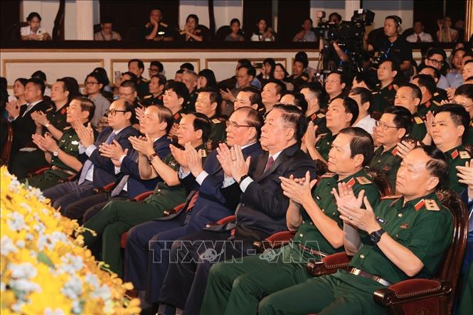 Đại biểu tham dự chương trình. Ảnh: Minh Quyết - TTXVN