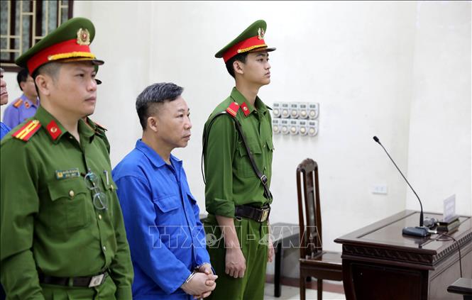 Bị cáo Lưu Bình Nhưỡng tại phiên tòa. Ảnh: Thế Duyệt - TTXVN
