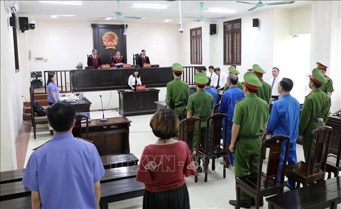Quang cảnh phiên xét xử. Ảnh: Thế Duyệt - TTXVN