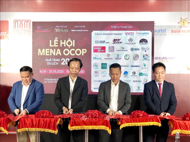 Khai mạc lễ hội “MENA OCOP – Quà tặng du lịch 2025” tại Thành phố Hồ Chí Minh - Ảnh thời sự trong nước - Văn hoá & Xã hội - Thông