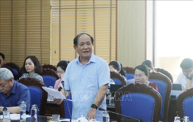 Các đại biểu tham gia đóng góp ý kiến. Ảnh: Vũ Hoàng Giang – TTXVN