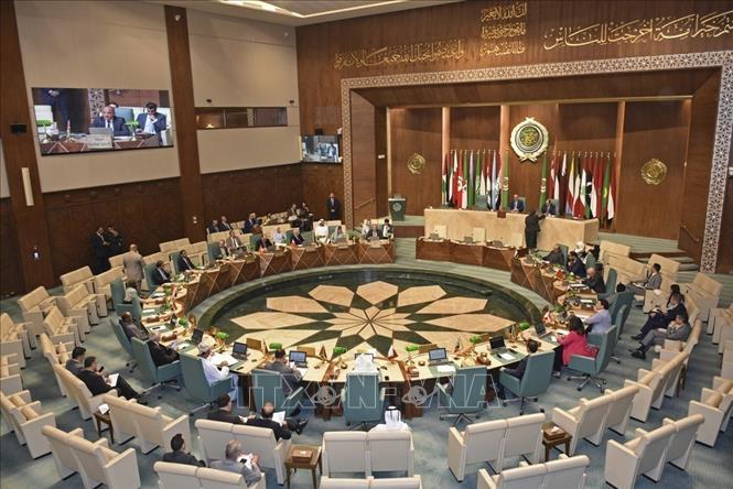 Toàn cảnh phiên họp các đại diện của Liên đoàn Arab tại Cairo, Ai Cập. Ảnh: Al-monitor/TTXVN