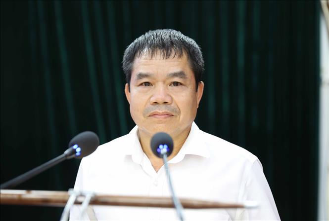 Bí thư Đảng ủy xã Mường Khoa, huyện Bắc Yên (Sơn La) Lừ Văn Cường, đại diện tổ chức cơ sở đảng điển hình trong “Học tập và làm theo tư tưởng, đạo đức, phong cách Hồ Chí Minh
