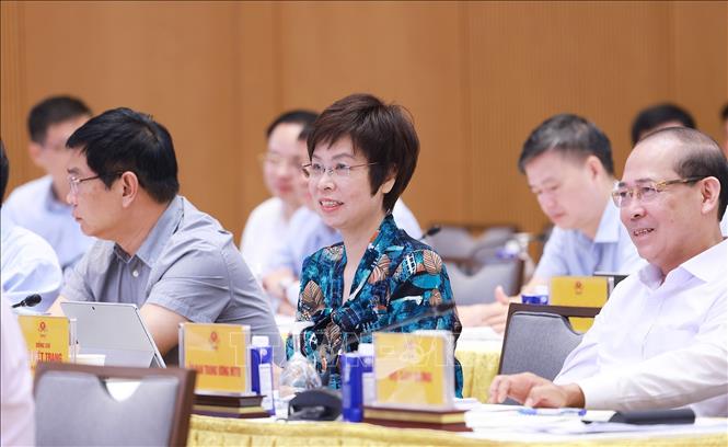 Các đại biểu tham dự Hội nghị thúc đẩy động lực tăng trưởng đầu tư công năm 2025. Ảnh: Dương Giang-TTXVN

