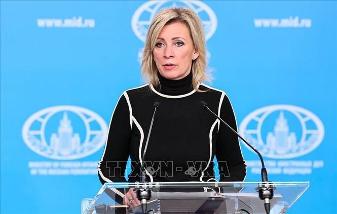 Người phát ngôn Bộ Ngoại giao Nga Maria Zakharova. Ảnh: TASS/TTXVN