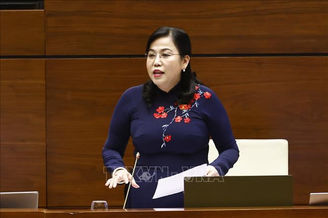 Chủ nhiệm Ủy ban Công tác đại biểu của Quốc hội Nguyễn Thanh Hải phát biểu giải trình, làm rõ một số vấn đề đại biểu Quốc hội nêu. Ảnh: Doãn Tấn - TTXVN
