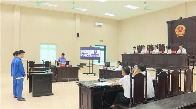 Toàn ảnh phiên tòa. Ảnh: TTXVN phát