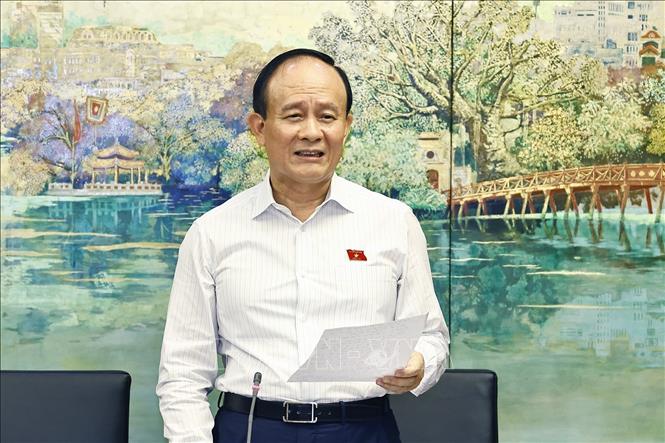 Đại biểu Quốc hội TP Hà Nội Nguyễn Ngọc Tuấn phát biểu. Ảnh: Doãn Tấn - TTXVN