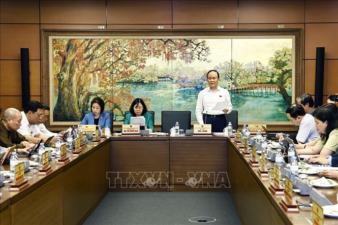 Đại biểu Quốc hội TP Hà Nội Nguyễn Ngọc Tuấn phát biểu. Ảnh: Doãn Tấn - TTXVN