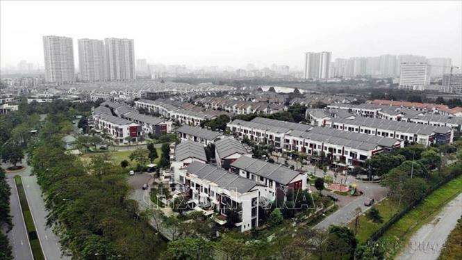 Các dự án chung cư cao cấp trong Khu đô thị Gamuda Gaderns tại Hà Nội do Tập đoàn bất động sản Malaysia – Gamuda Land đầu tư. Ảnh: Danh Lam – TTXVN