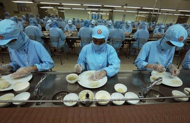 Sản phẩm của Công ty Yến sào Khánh Hoà phục vụ thị trường trong nước và xuất khẩu sang thị trường Malaysia, Mỹ, Canada, Úc, Đài Loan, Singapore, Philippines, Myanmar. Ảnh: Vũ Sinh - TTXVN