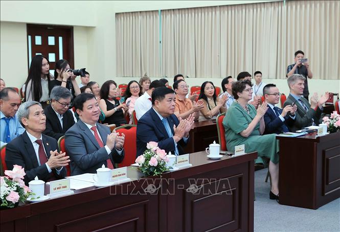 Delegates attend the anniversary. VNA Photo: An Đăng 