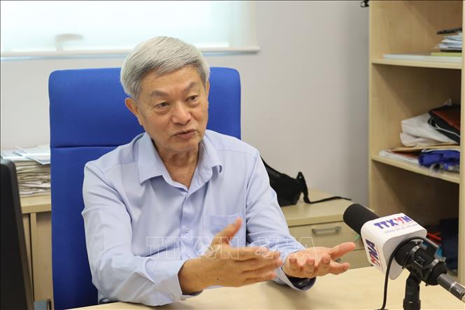Giáo sư Yeah Kim Leng - trường Đại học Sunway, Malaysia. Ảnh: Viên Luyến -PV TTXVN tại Kuala Lumpur