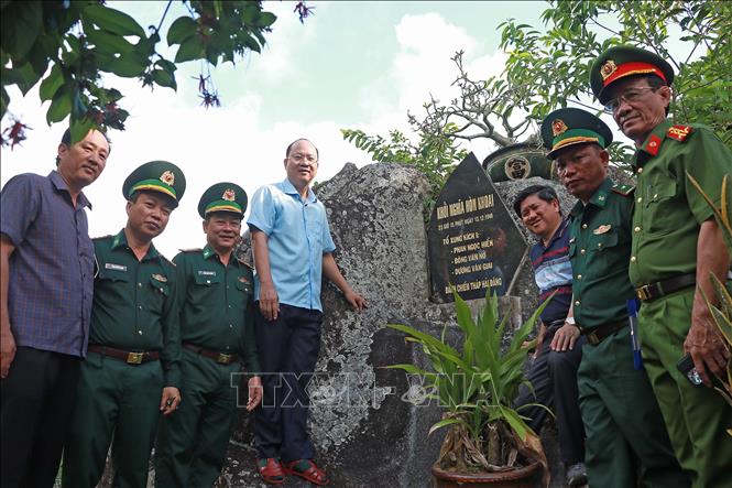 Hòn Khoai, địa chỉ đỏ gắn liền với lịch sử cách mạng của Cà Mau. Ảnh: Huỳnh Anh – TTXVN