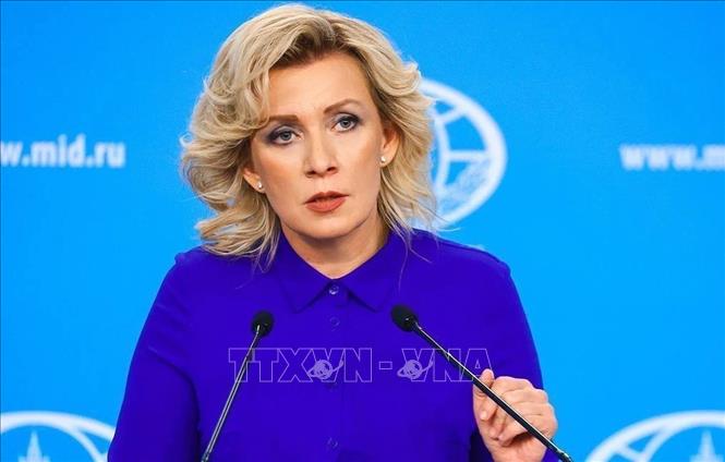 Người phát ngôn Bộ Ngoại giao Nga Maria Zakharova. Ảnh: TASS/TTXVN