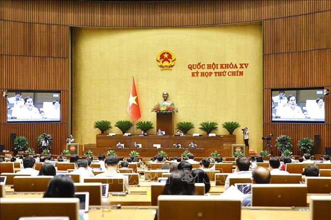 Quang cảnh phiên họp. Ảnh: Doãn Tấn - TTXVN