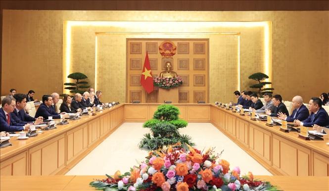 A view of the meeting. VNA Photo: Tuấn Anh