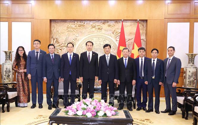 Đại biểu tham dự buổi tiếp. Ảnh: Phương Hoa - TTXVN