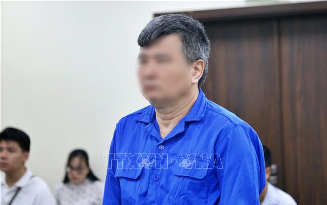 Bị cáo Nguyễn Lộc An bị buộc tội nhận hối lộ hơn 14 tỷ đồng. Ảnh: Kim Anh - TTXVN