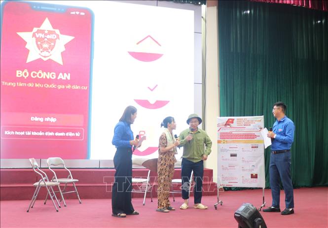 Phần dự thi của các thí sinh. Ảnh: Thanh Thương - TTXVN
