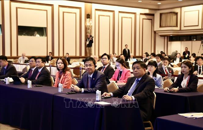 Phó Thủ tướng Chính phủ Nguyễn Chí Dũng dự Hội nghị Tương lai Châu Á lần thứ 30 tại Tokyo, Nhật Bản. Ảnh: TTXVN