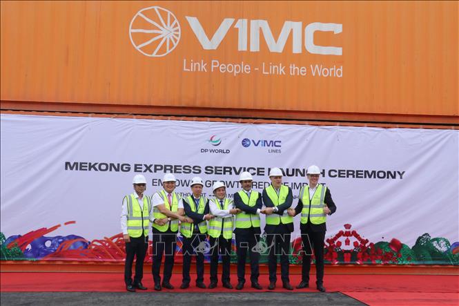 A view of the launching ceremony.  VNA Photo: Ngọc Thiện 
