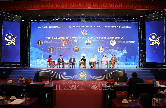 Các đại biểu thảo luận tại hội nghị. Ảnh: Hoàng Ngọc - TTXVN 