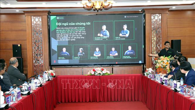 Quang cảnh Hội nghị “Gặp gỡ Ấn Độ năm 2025” tại tỉnh Lạng Sơn. Ảnh: Văn Đạt - TTXVN
